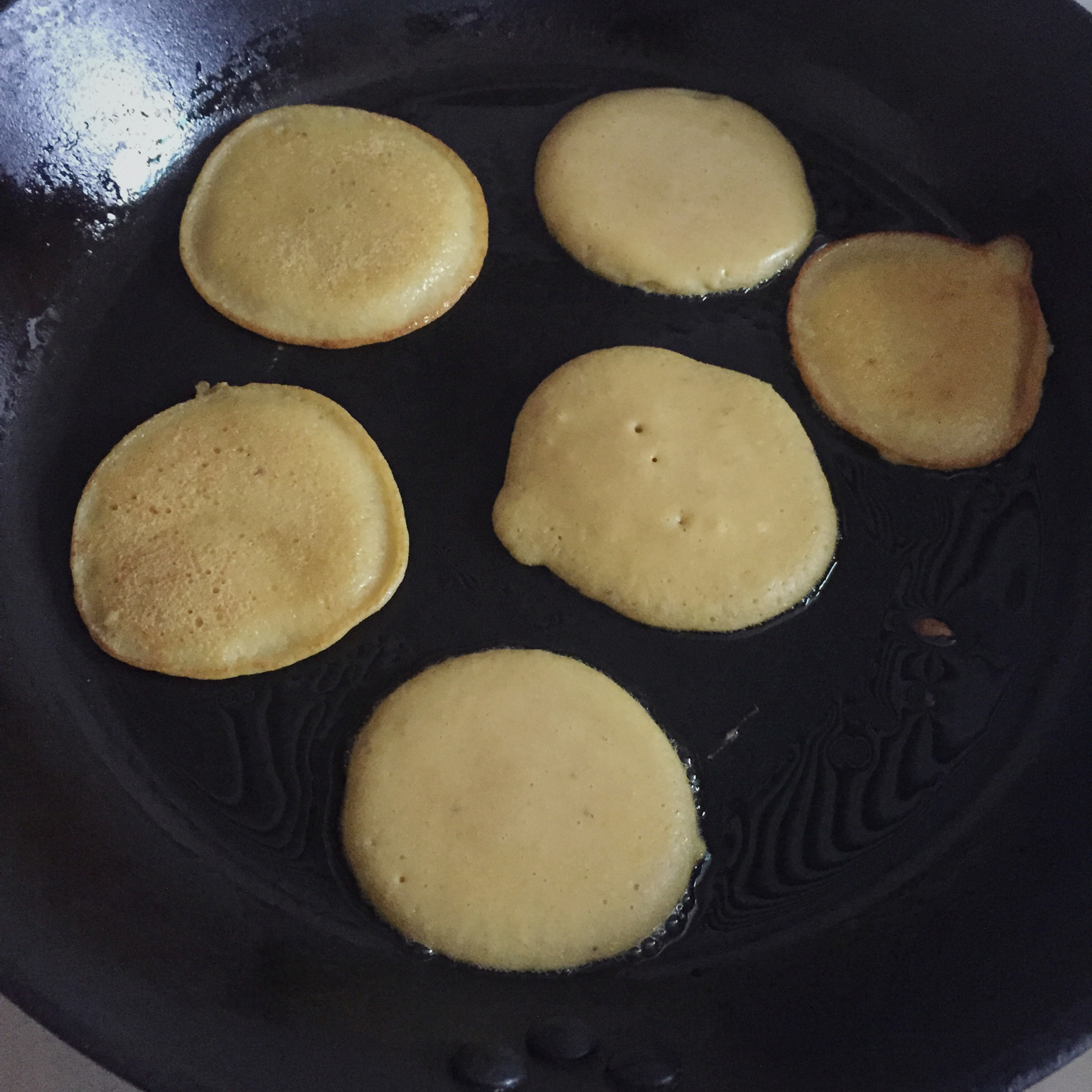 香蕉牛奶小煎饼