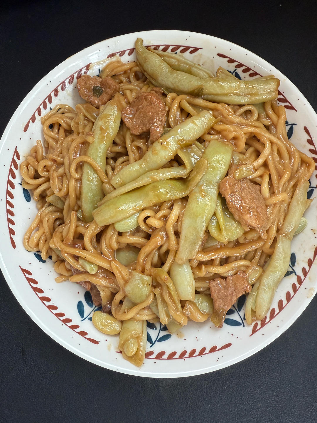 豆角焖面