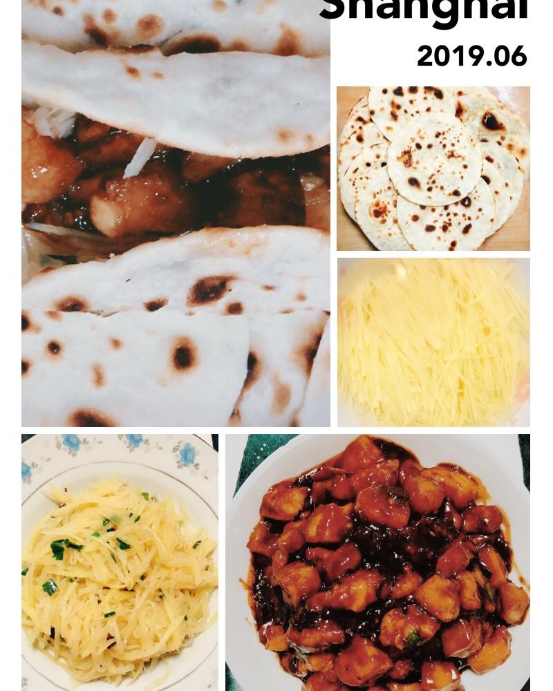 烙春饼(用视频告诉你，这饼有多软)