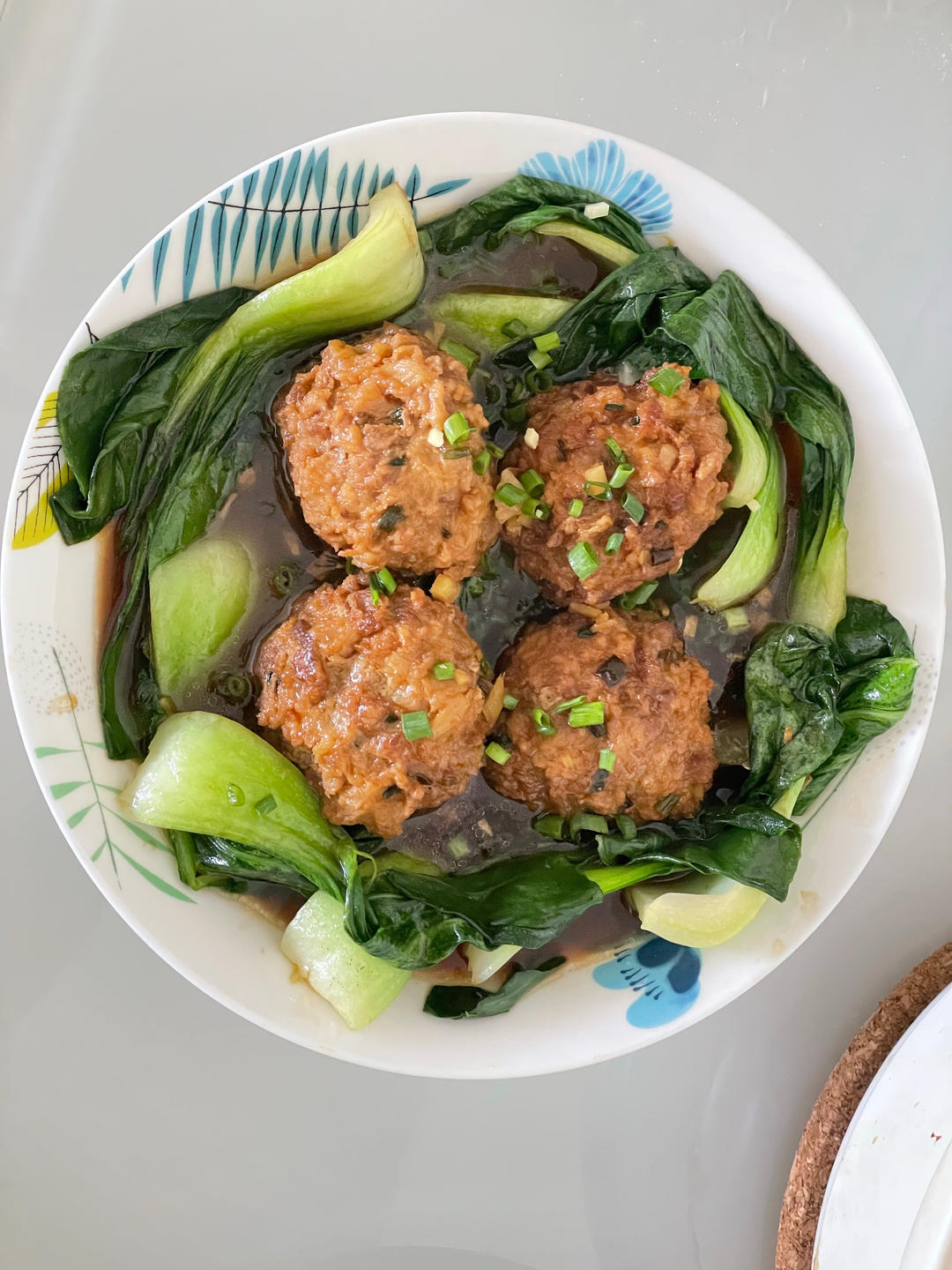 红烧狮子头(四喜丸子)家庭版，简单美味