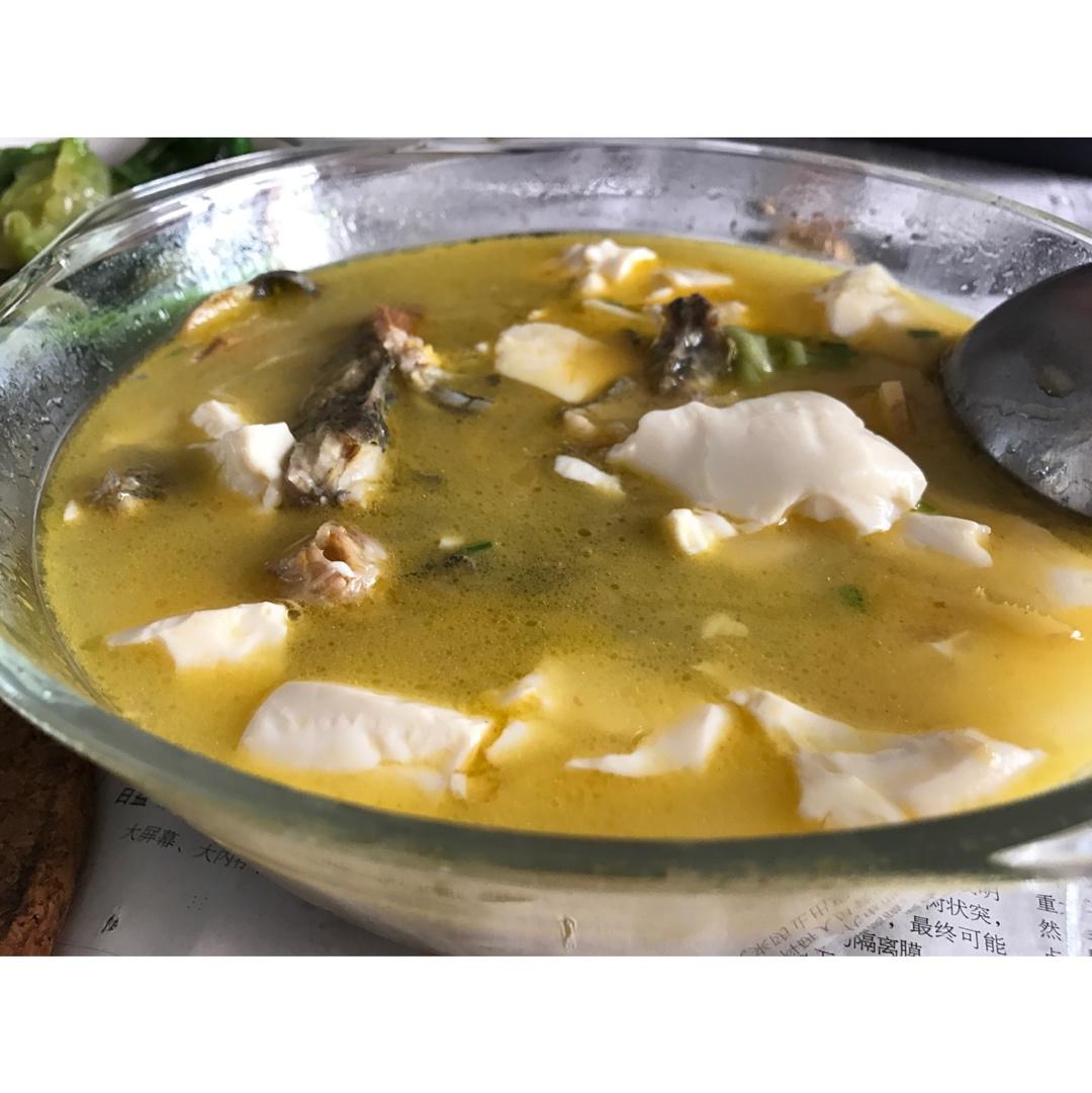 昂子鱼豆腐汤