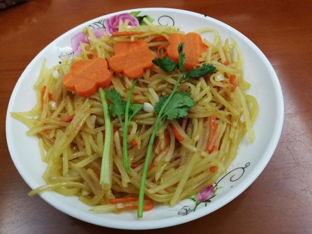 醋溜土豆丝