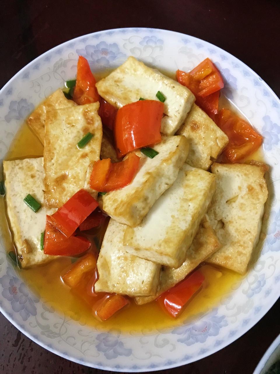 香煎豆腐