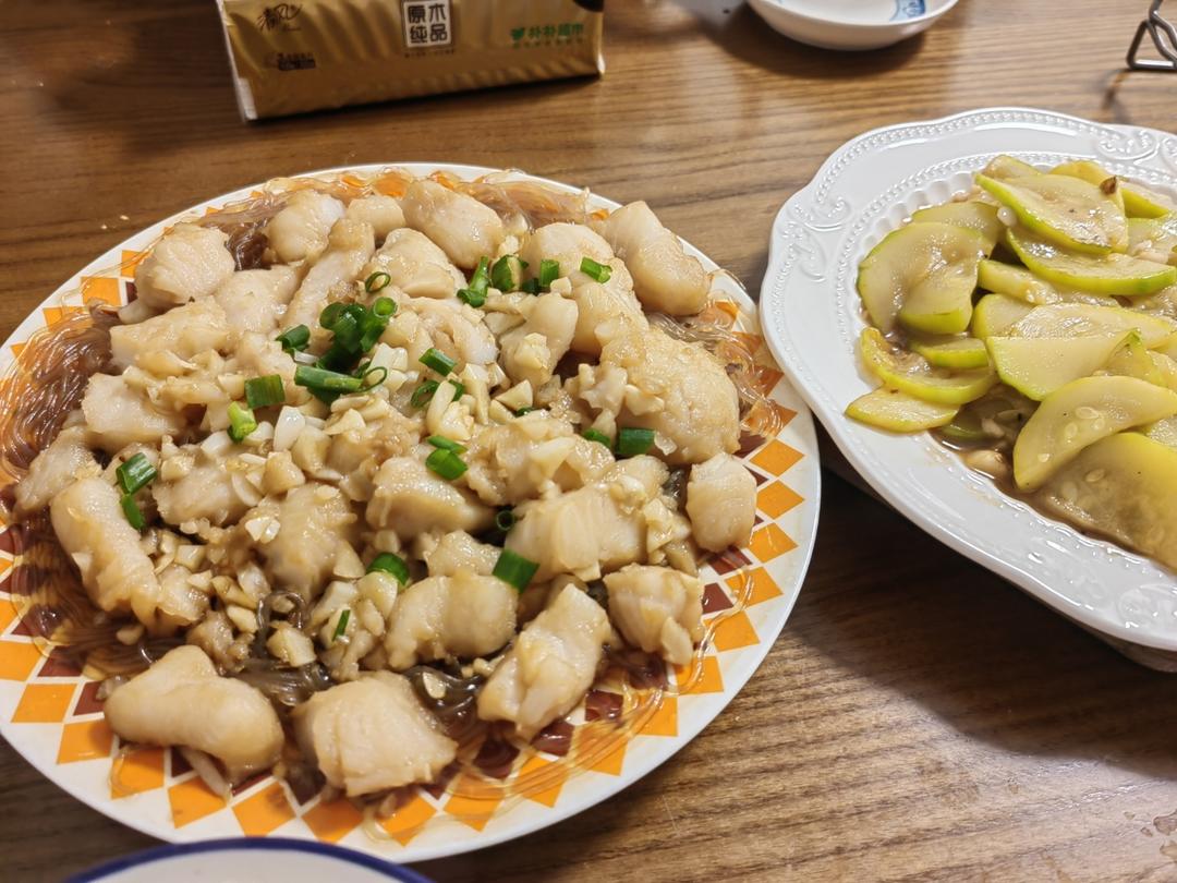 蒜蓉粉丝蒸龙利鱼