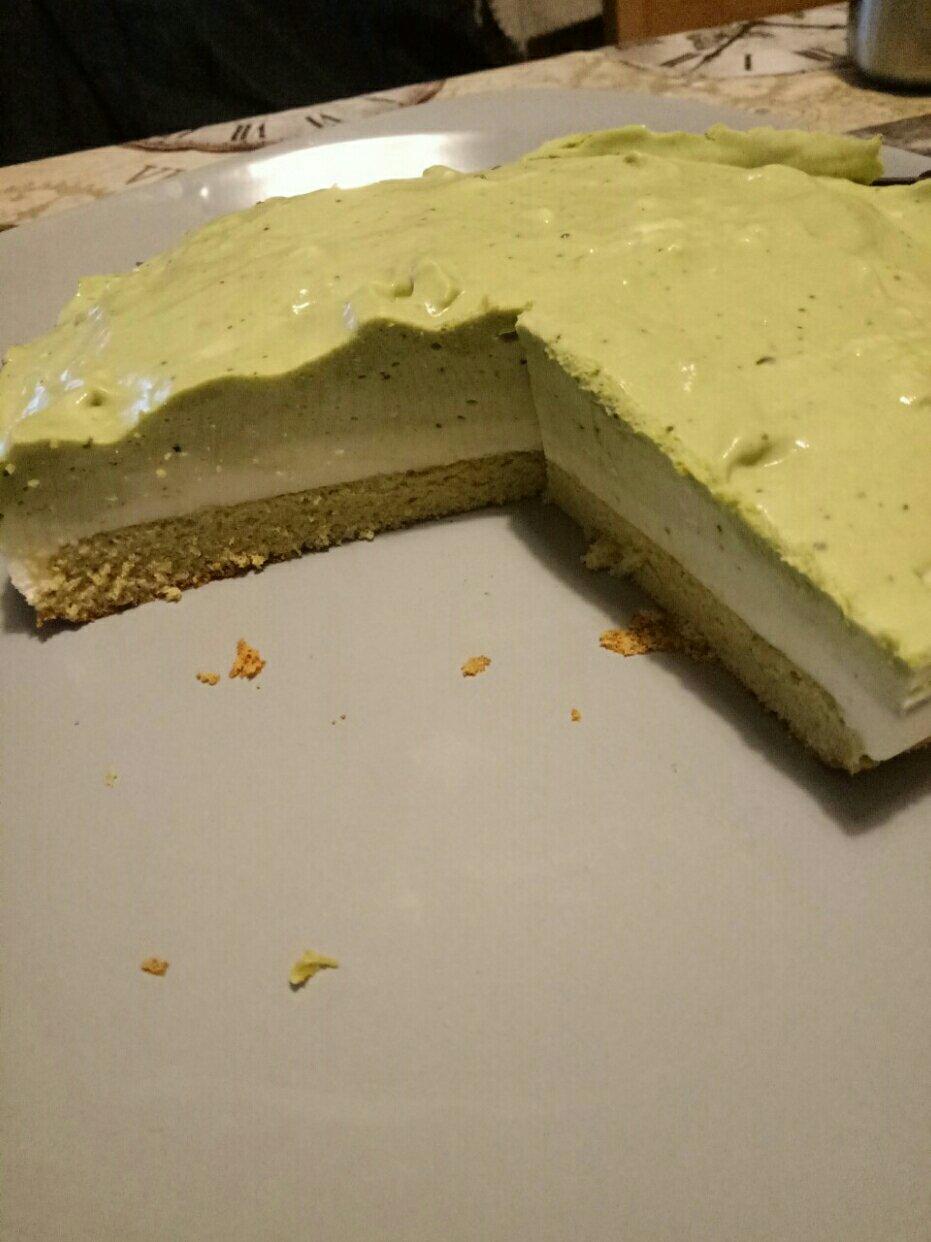 渐变抹茶慕斯蛋糕：我Amanda带着既美又作的抹茶甜点又来了！【曼食慢语】