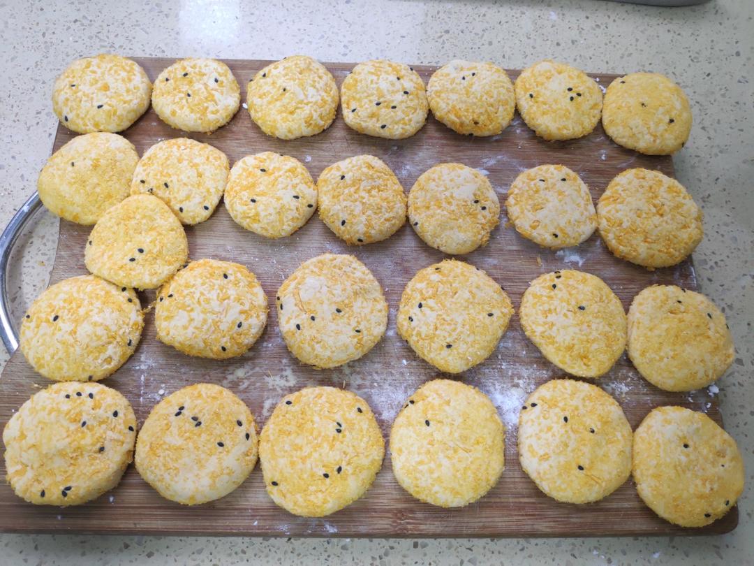 不会变形的南瓜饼