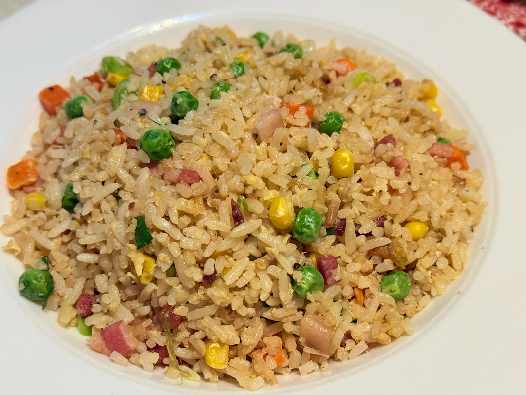 炒米饭蛋炒饭二十分钟快手家常