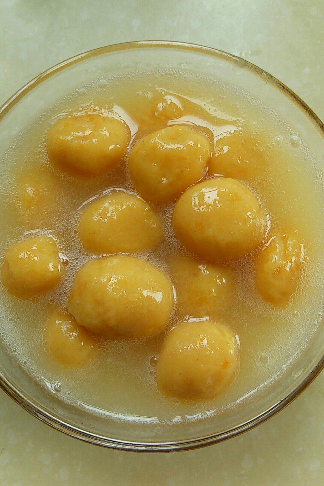 lcuyliu做的红薯汤圆