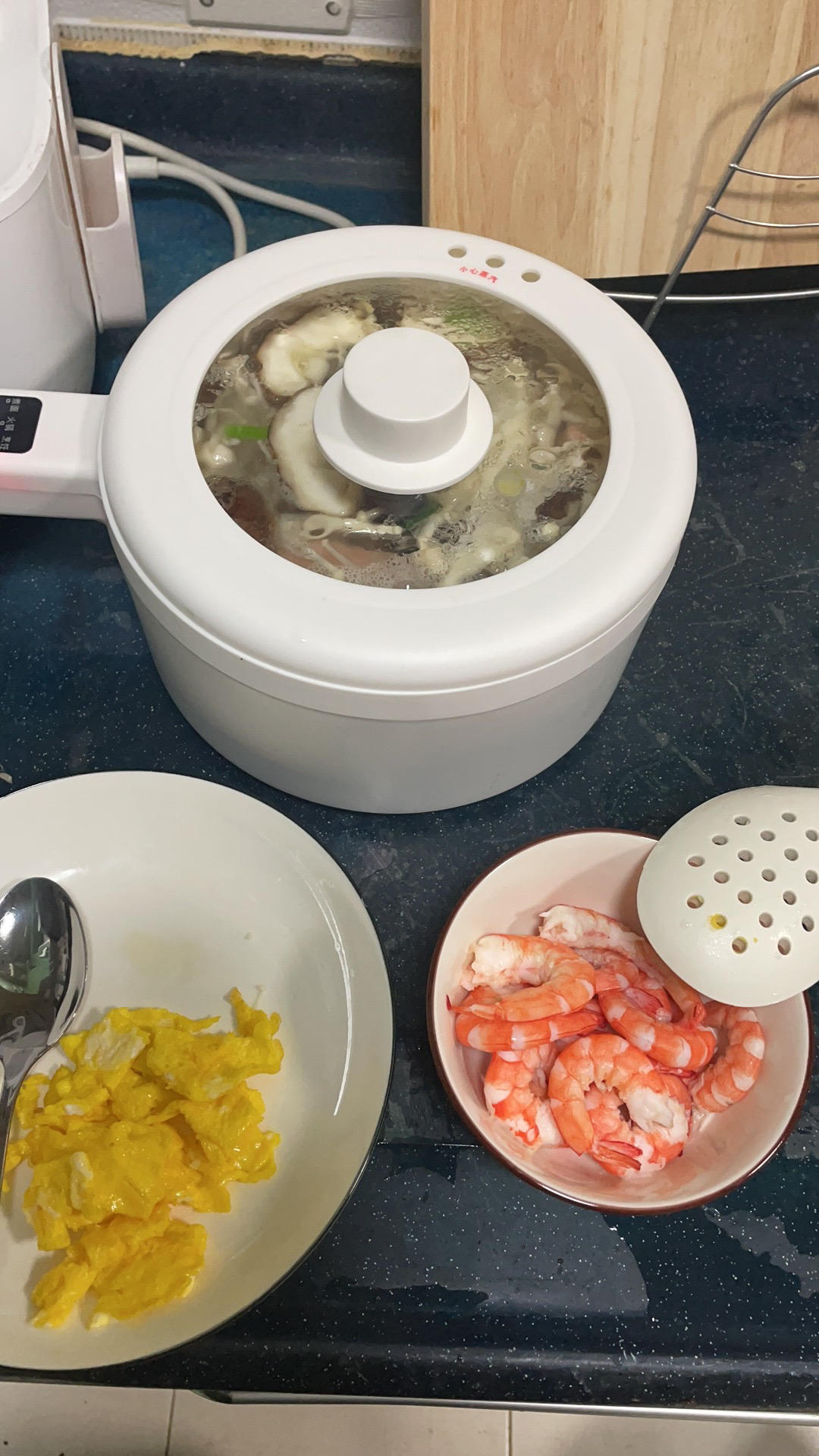 低卡减脂餐~三鲜菌菇汤