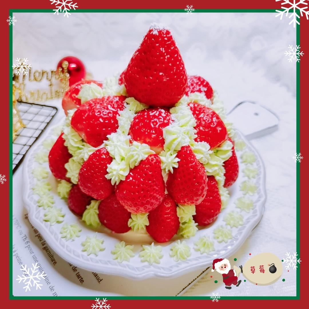 草莓炸弹蛋糕