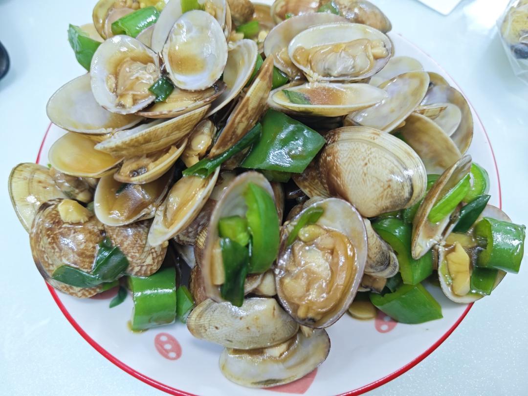 5分钟快手菜❗️秒杀路边摊爆炒花甲～好吃到爆