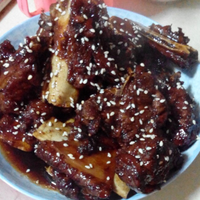 懒人版糖醋排骨