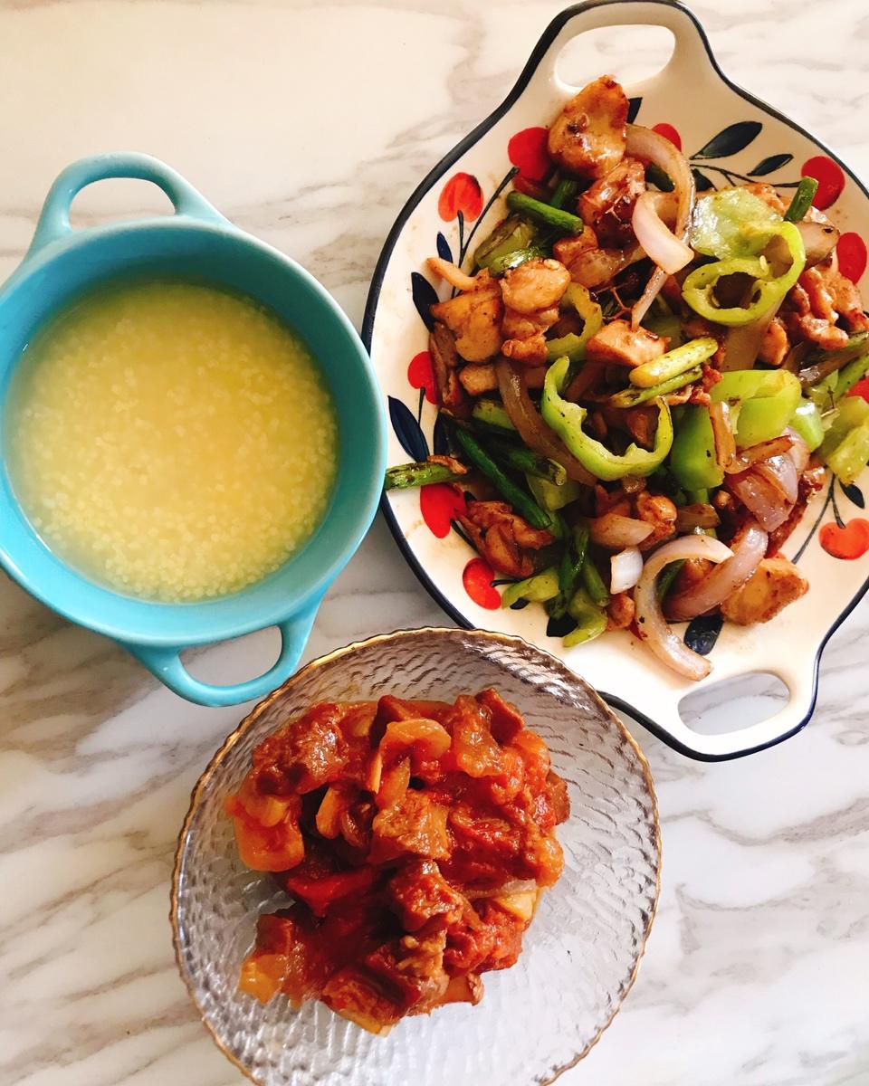 青椒炒鸡腿肉（大厨级别）