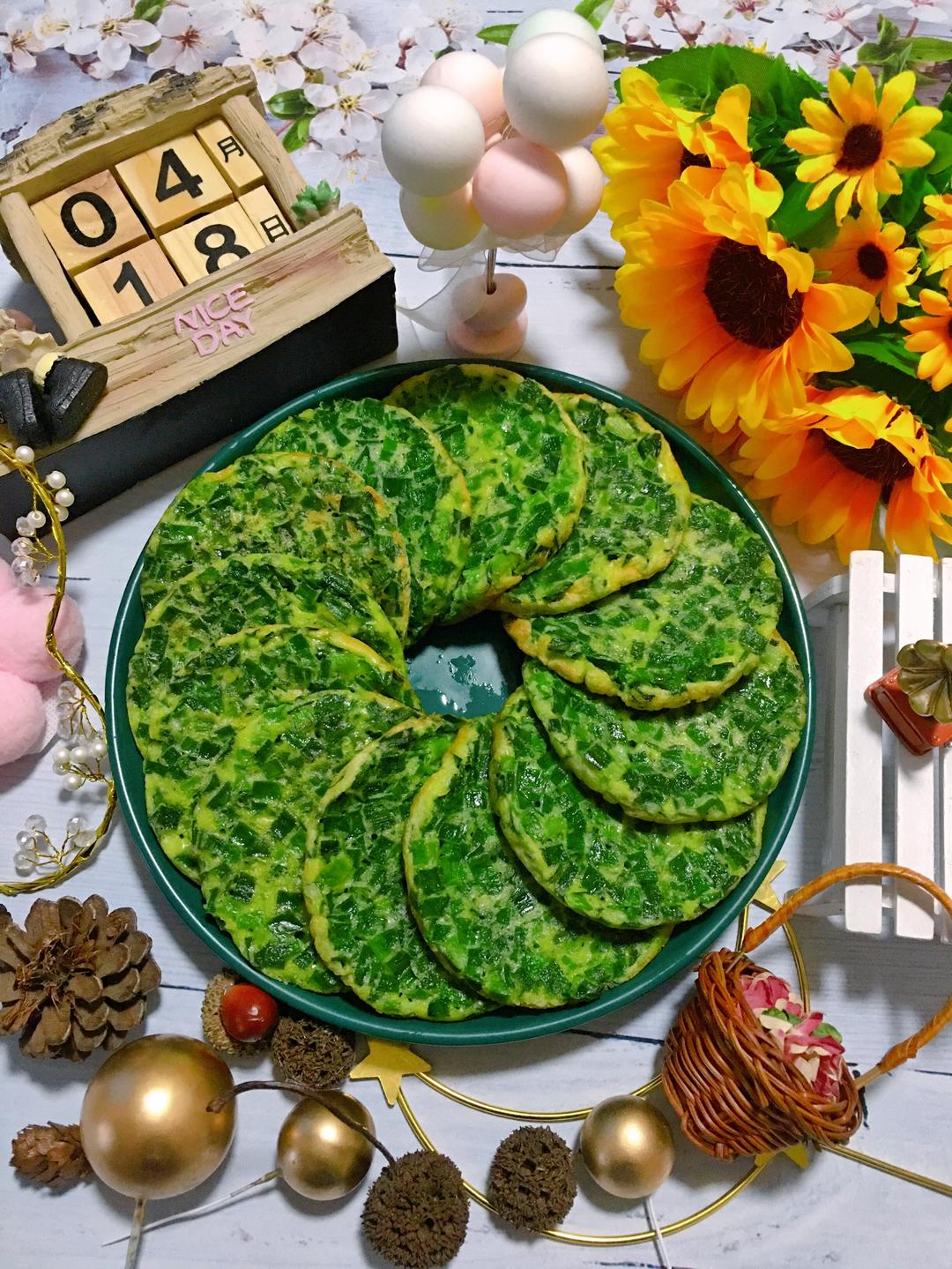 快手「韭菜鸡蛋饼」的做法