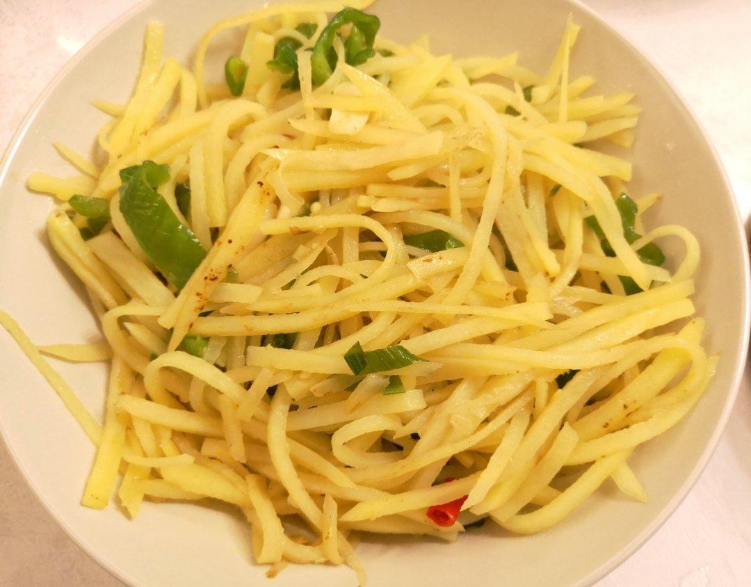 青椒土豆丝