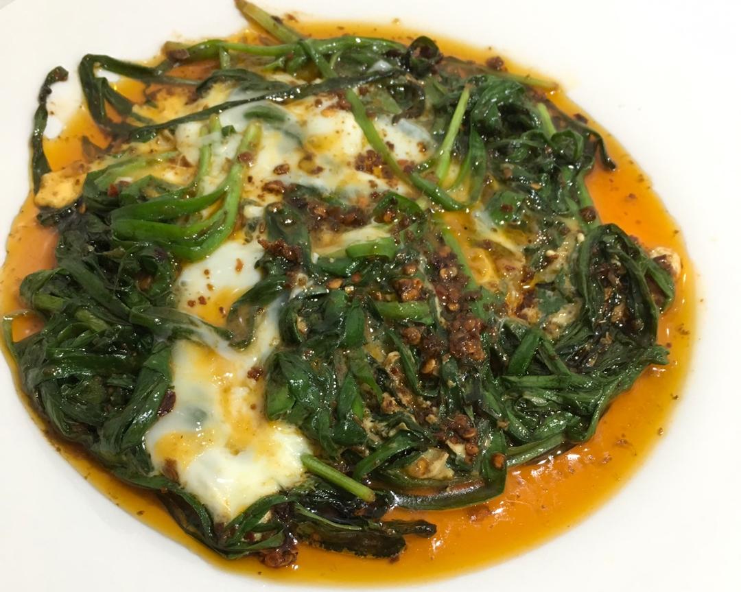 烧烤摊口味_铁板韭菜鸡蛋