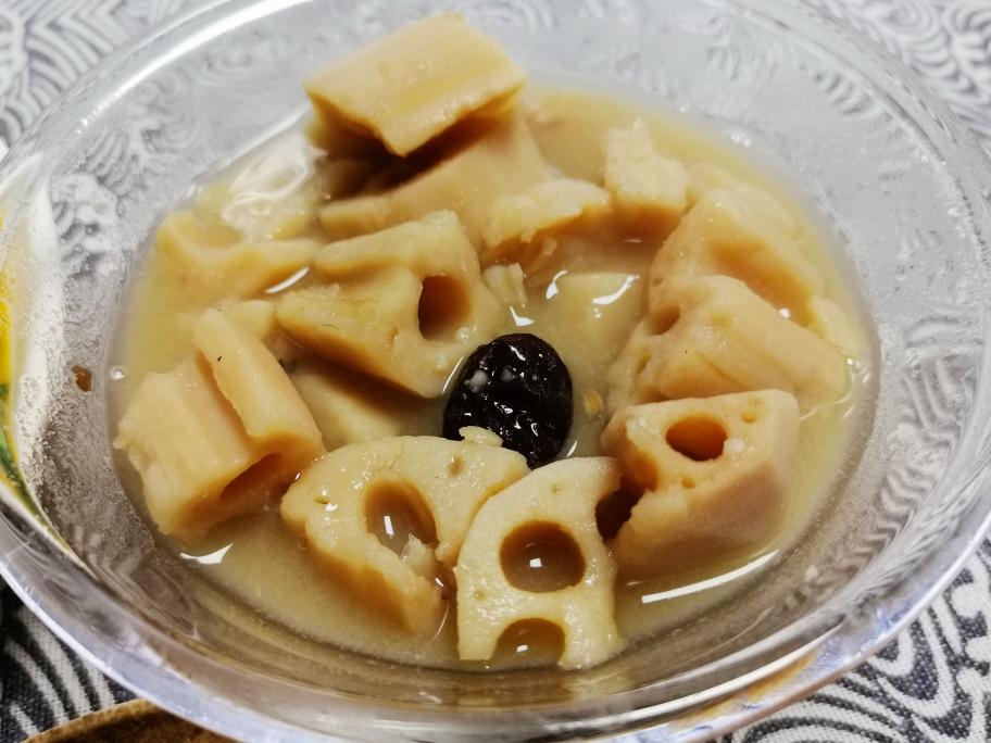 低脂纯素——莲藕汤的做法