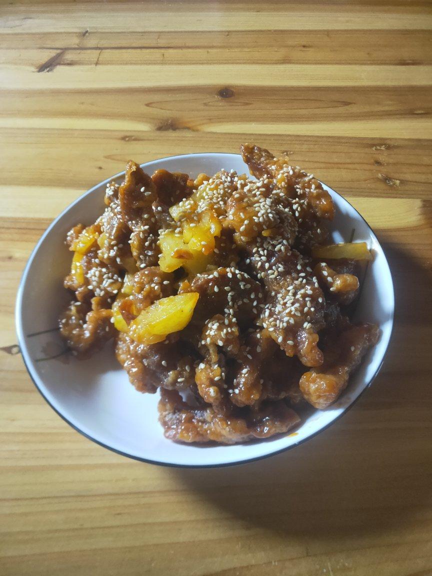 🍍酸甜菠萝咕噜肉