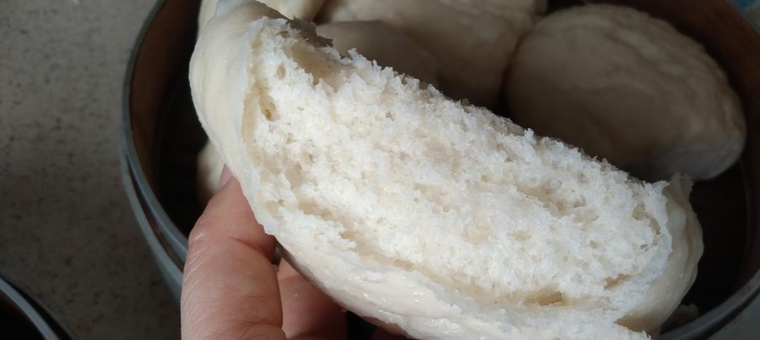 松软的酒酿馒头（马剑馒头）