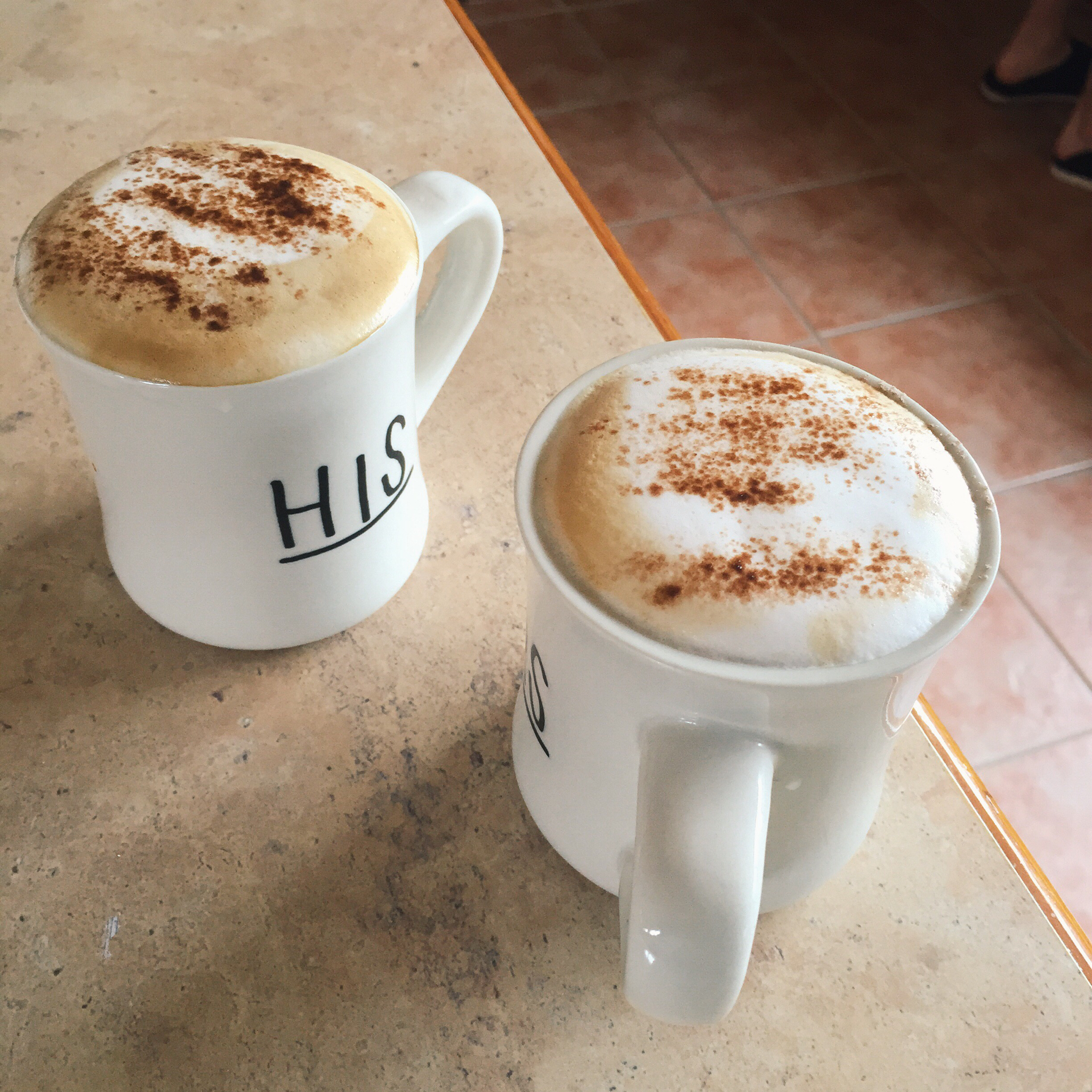 home made cappuccino