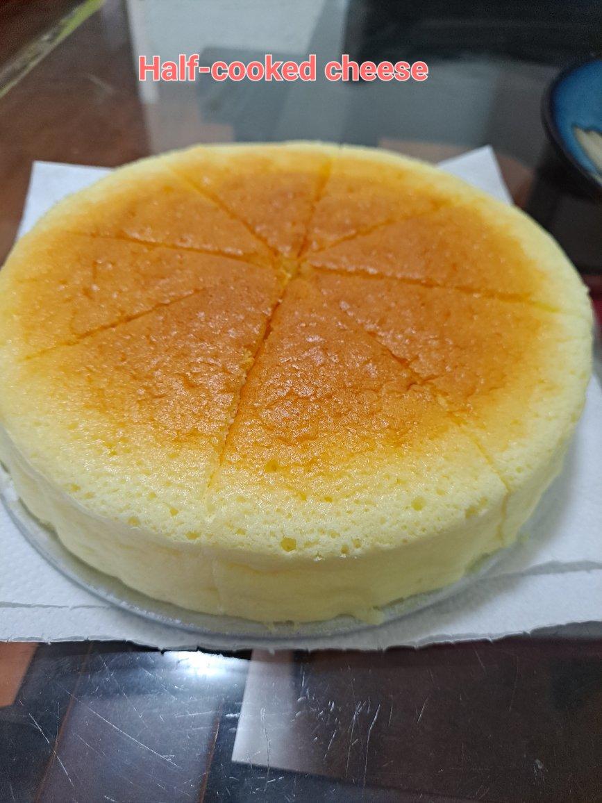 网红好利来半熟芝士蛋糕(低卡）轻乳酪蛋糕hanjuku cheese