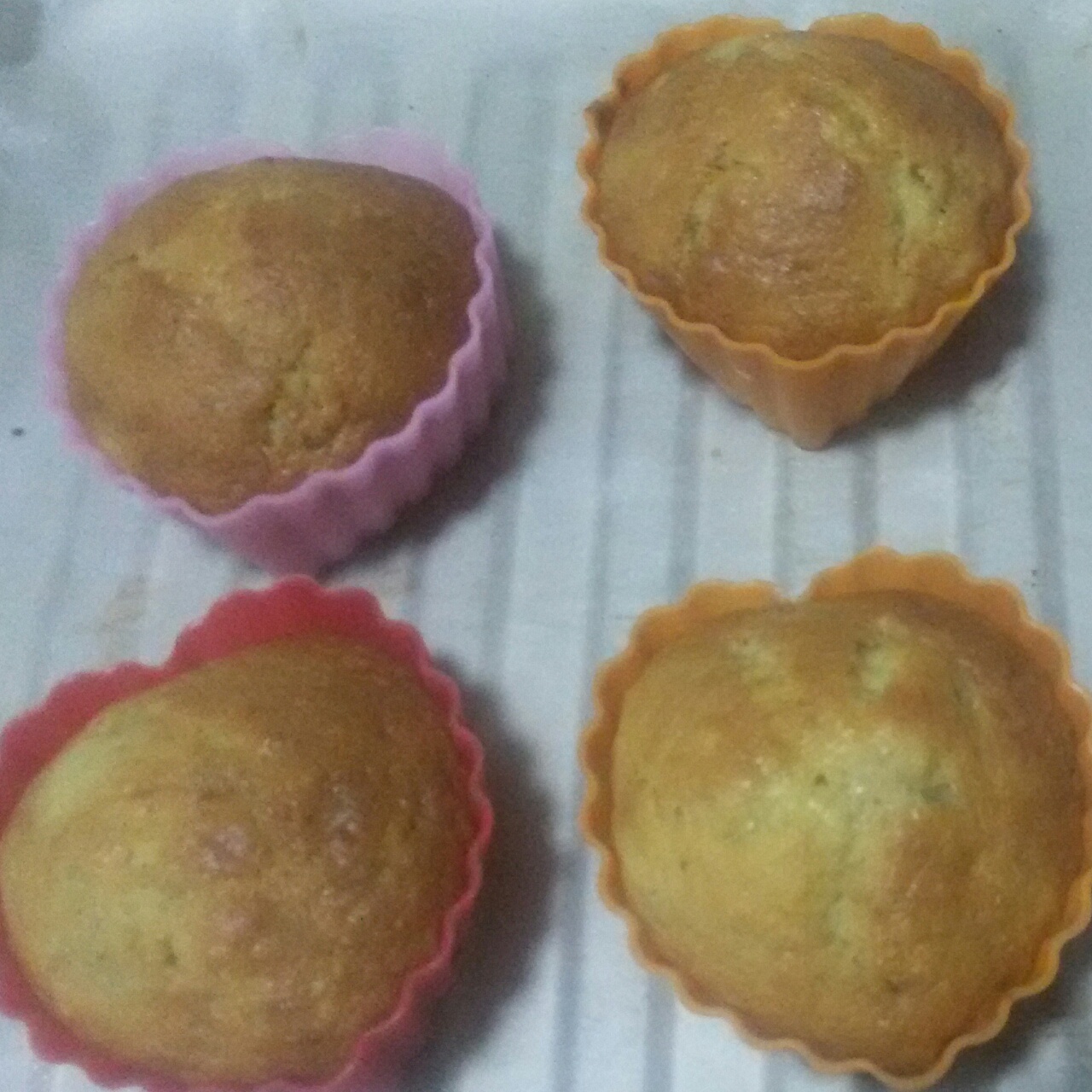 快手香蕉纸杯蛋糕