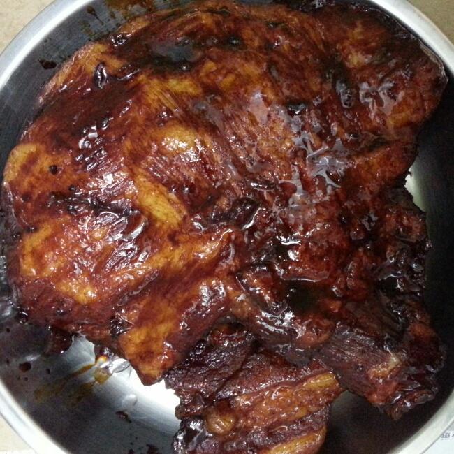 豉油皇猪颈肉