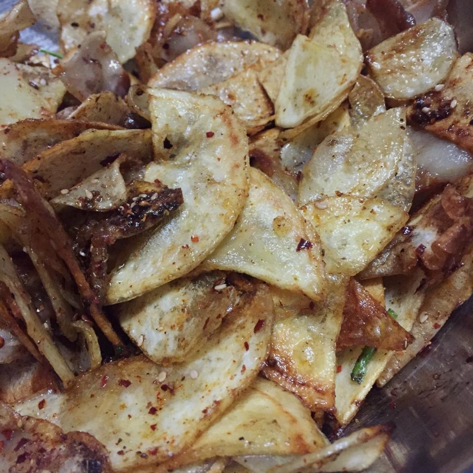 孜然洋葱土豆片