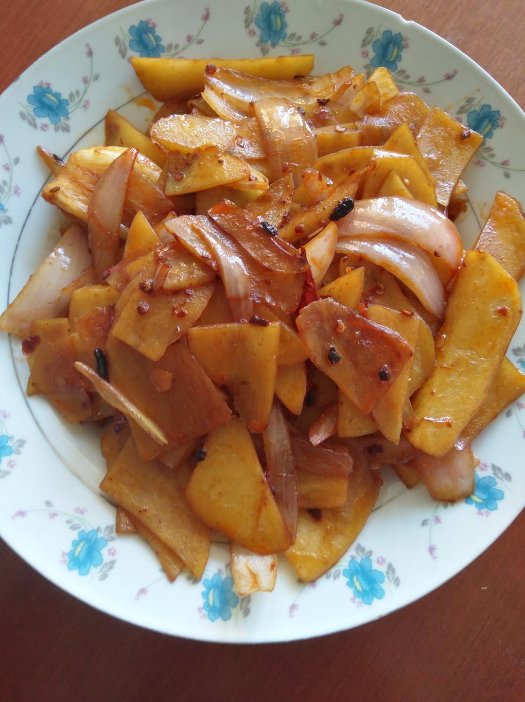 孜然洋葱土豆片