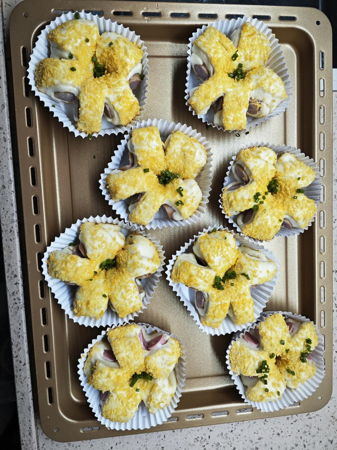 芝士火腿肠餐包