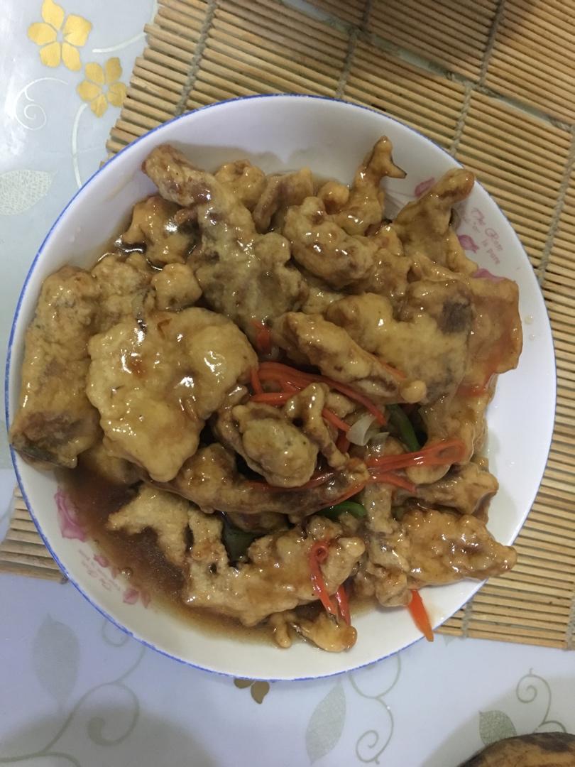 一上桌就哄抢：外酥里嫩酸甜可口的锅包肉