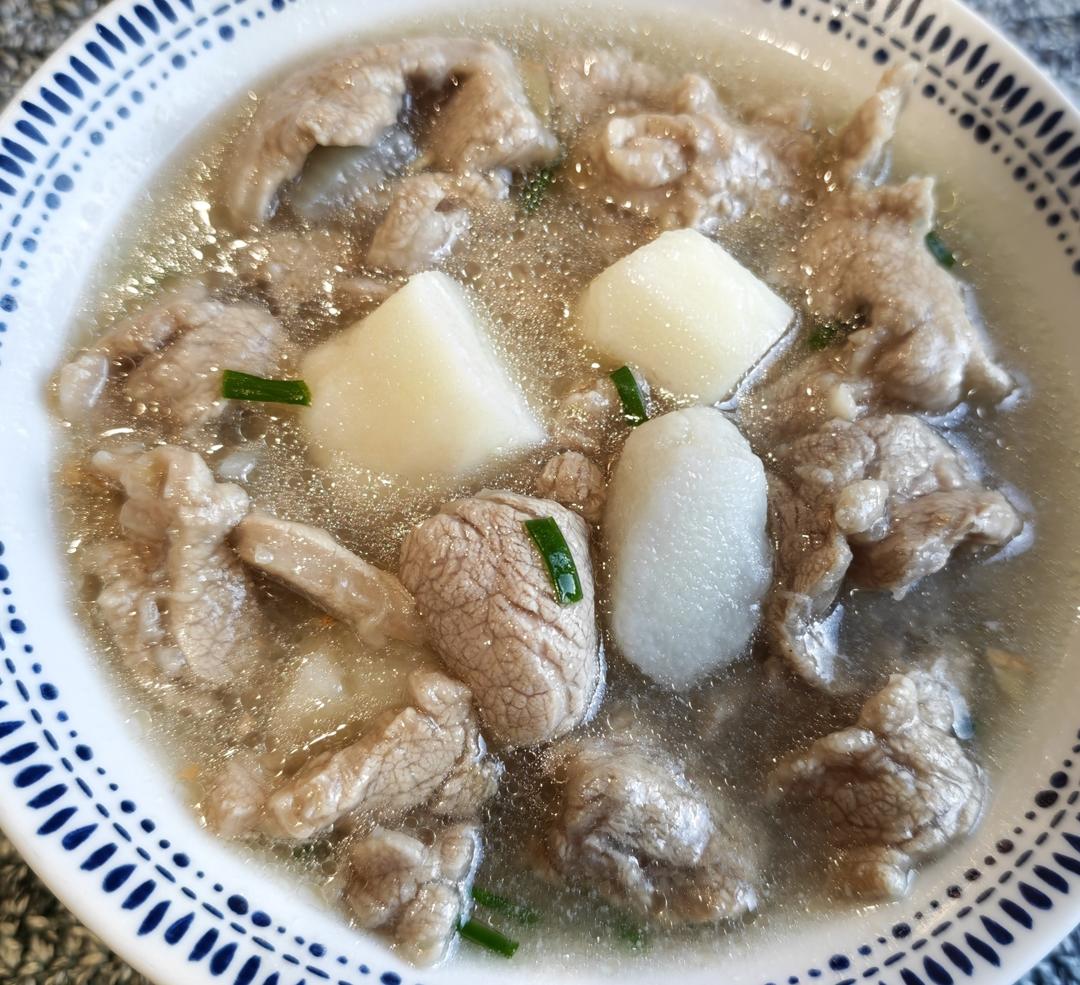 肉嫩汤鲜的孙家牛滑汤