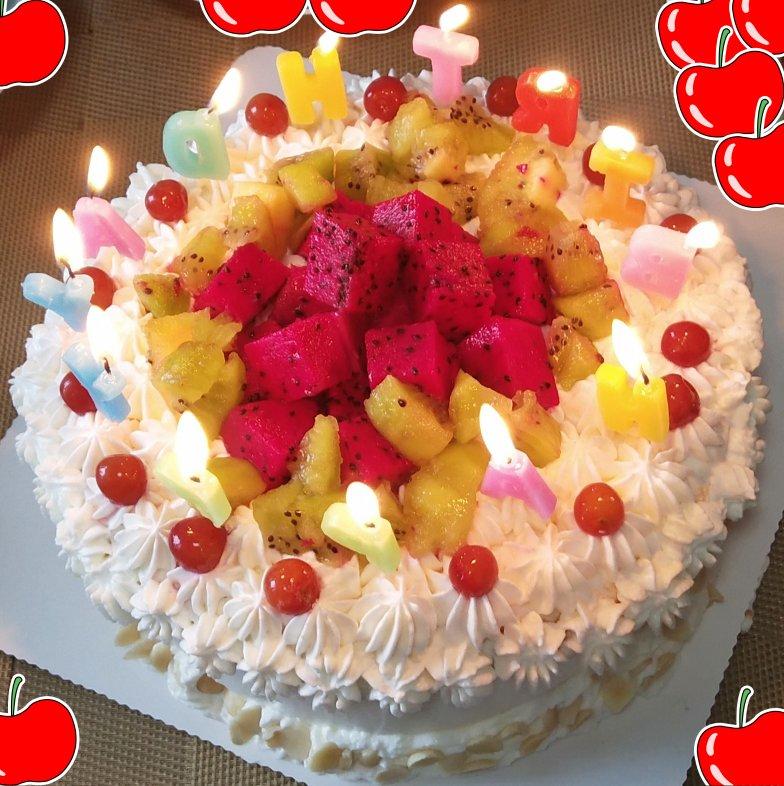 生日蛋糕。 。 。