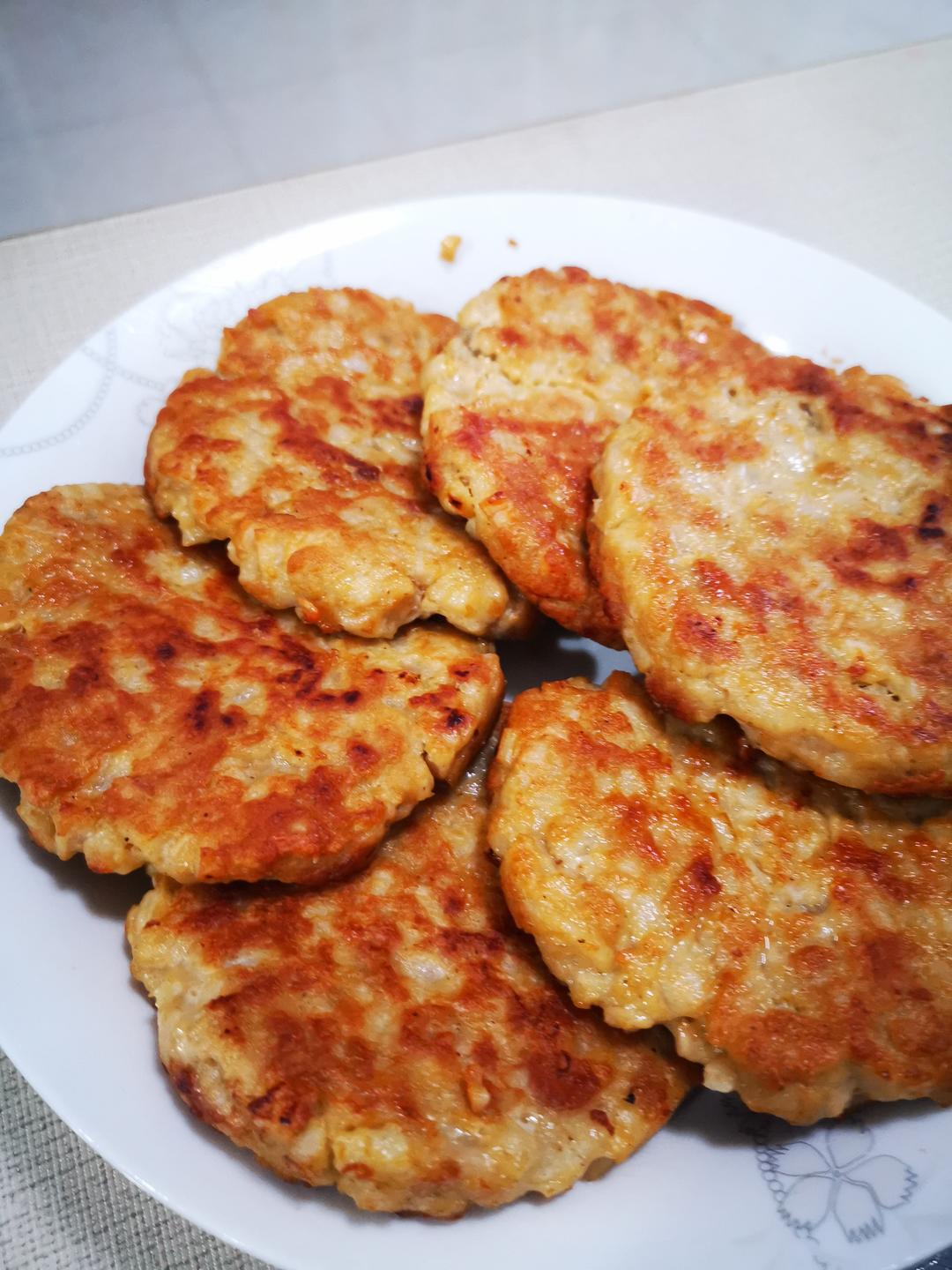 香煎莲藕肉饼