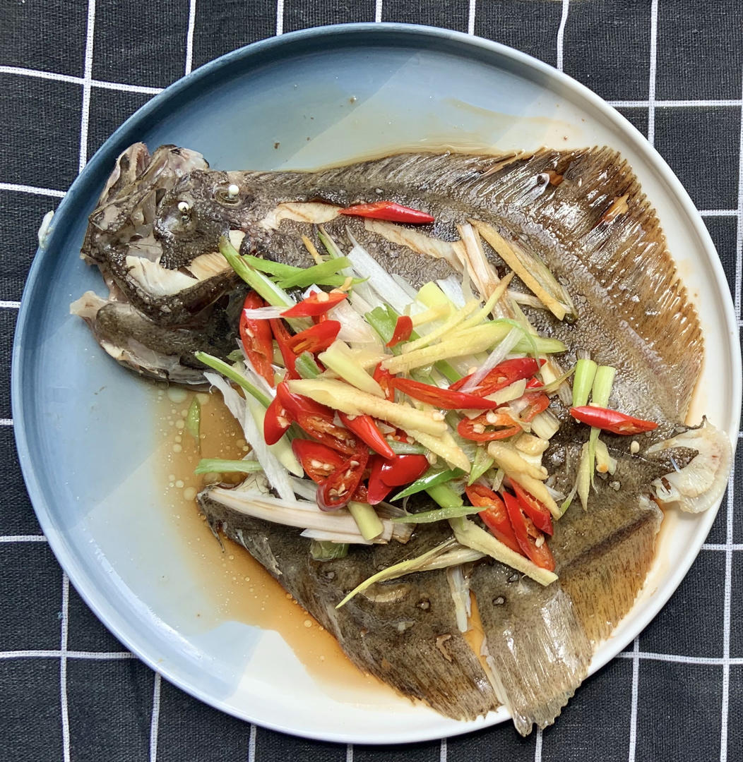 清蒸多宝鱼