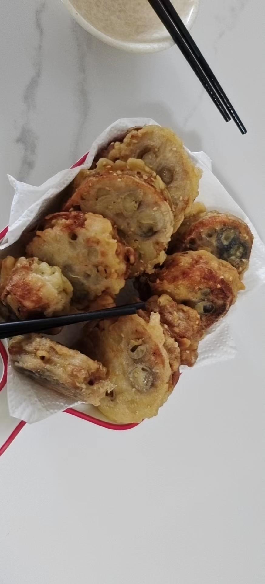 堂妈小厨——酥炸藕盒