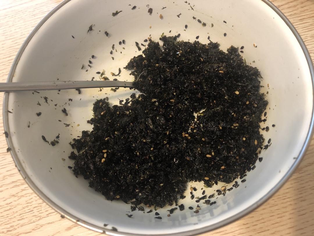 用紫菜做海苔【芝麻海苔碎】超级简单