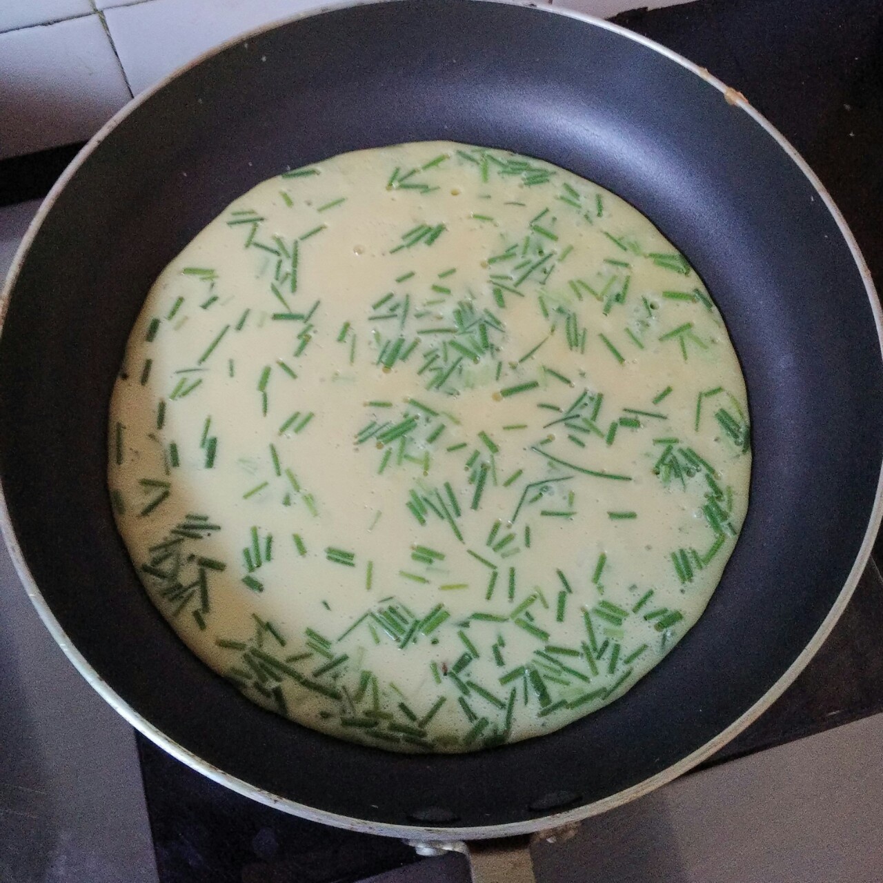 香葱鸡蛋饼