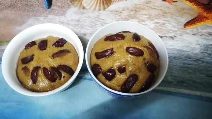 红糖（黑糖）发糕
