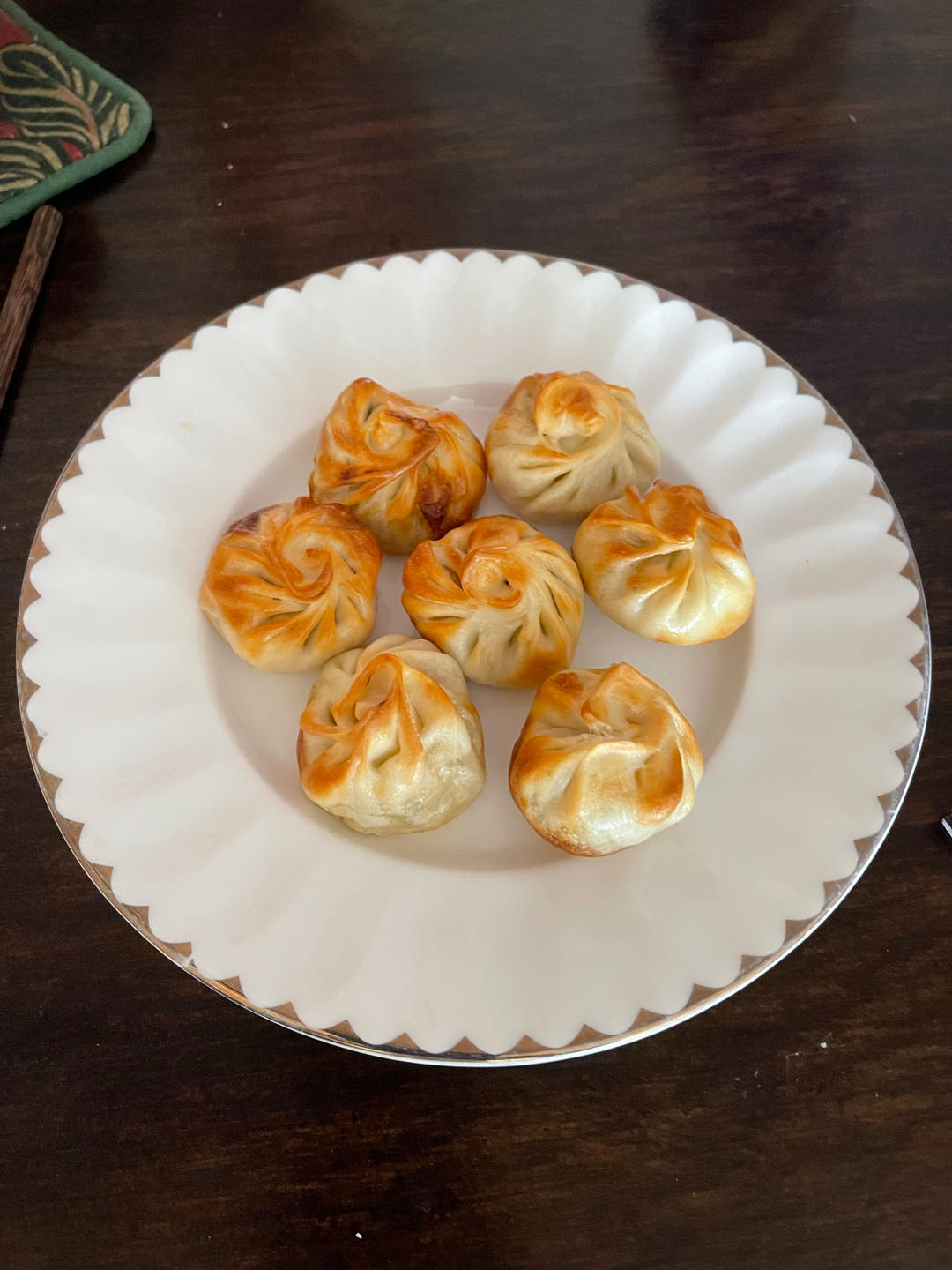 空气炸锅烤包子