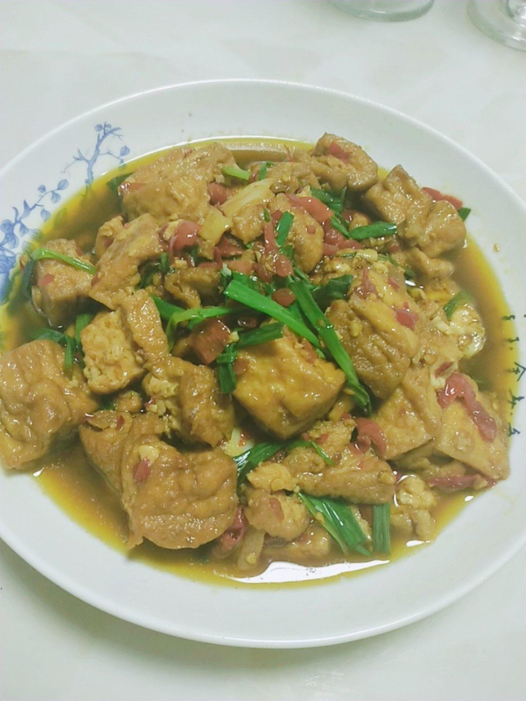 家常煎豆腐