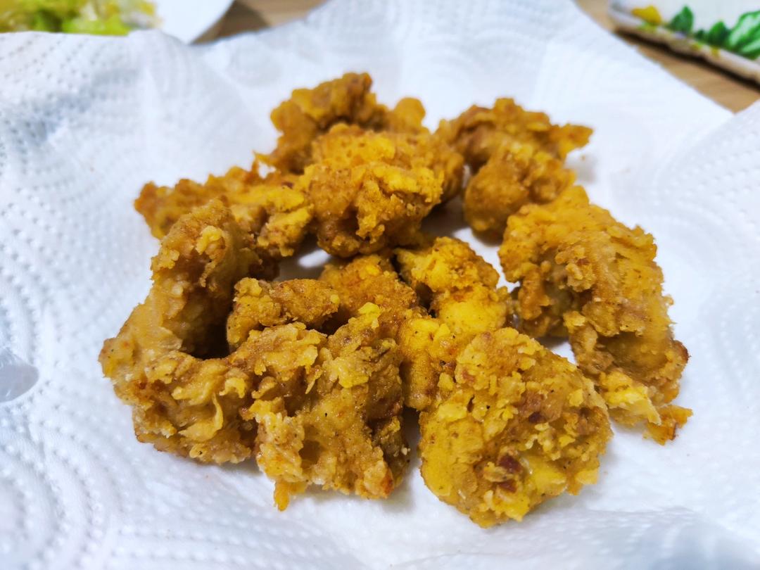 这才是真正的肯德基鸡米花做法~西餐篇~理工科厨艺指南