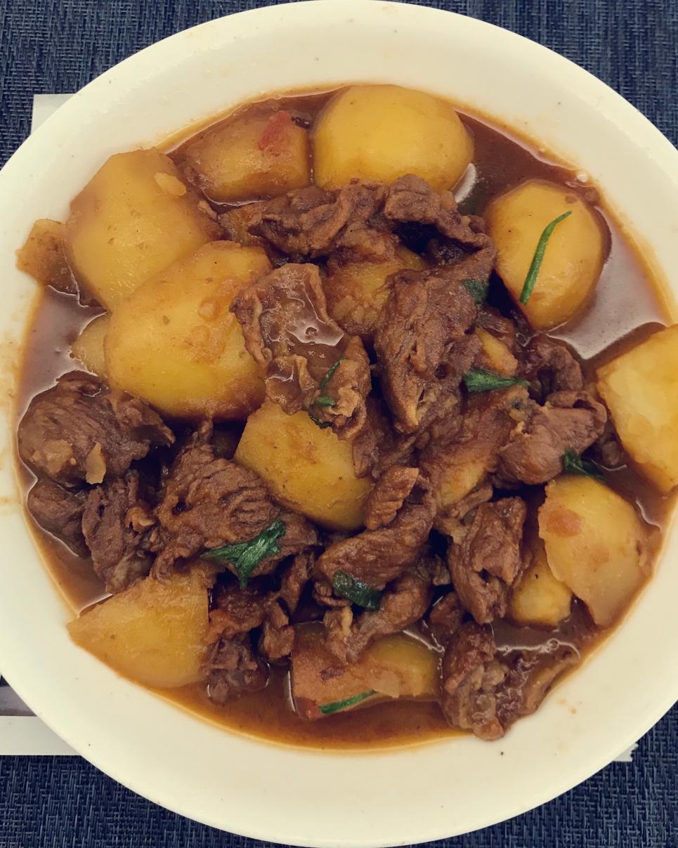 番茄土豆炖牛腩