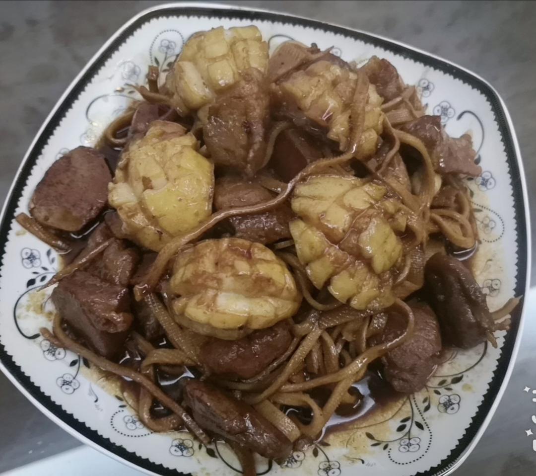 鲍鱼红烧肉