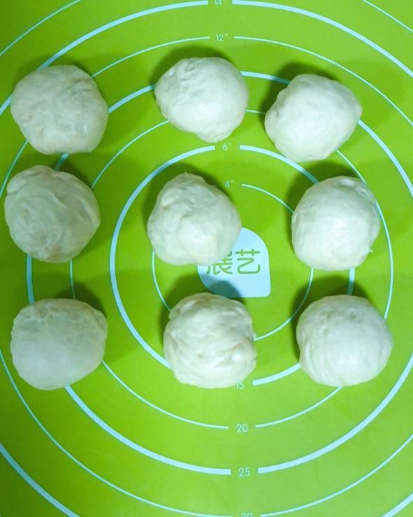 香葱火腿肉松面包