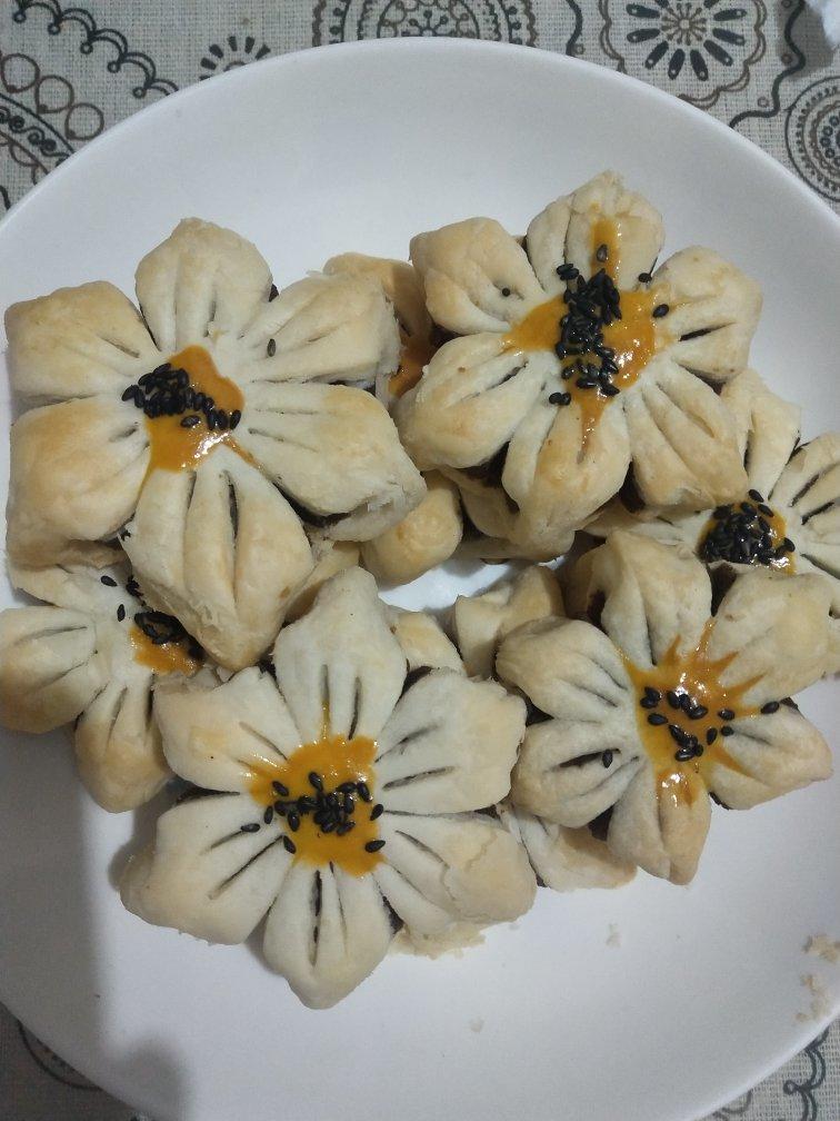 中式酥皮点心第三弹——桃花酥，带你解锁多种造型简易大包酥，超简单，一次成功！