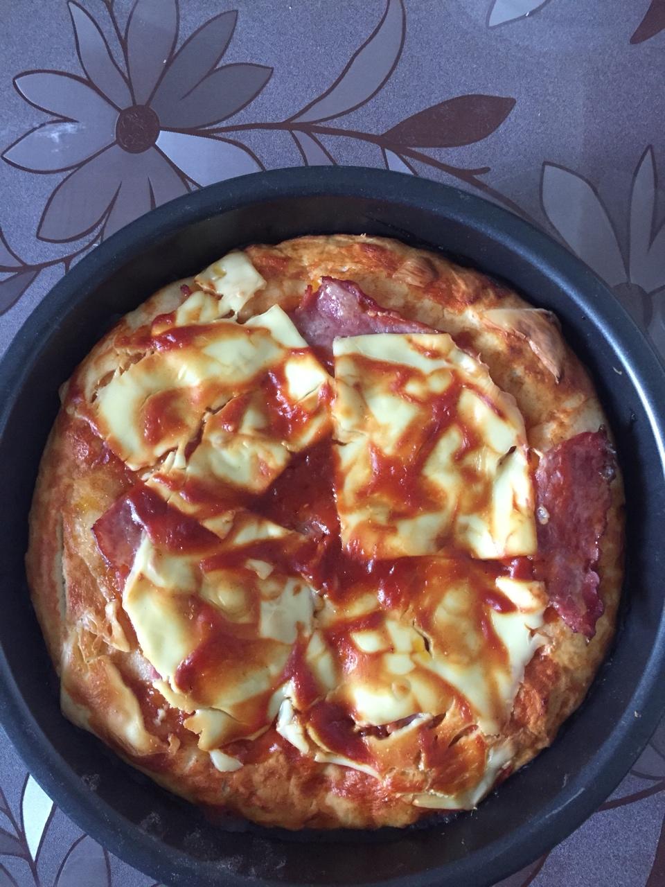 不用酵母的披萨底 No Yeast Pizza Dough