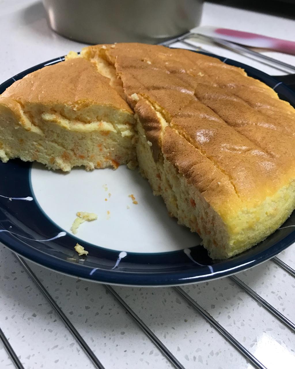 胡萝卜戚风蛋糕