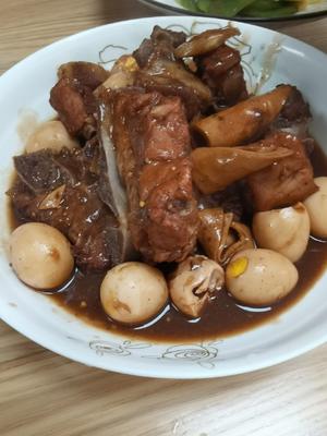 一个小时搞定三菜一汤（红烧排骨麻婆豆腐酸辣汤）的做法 步骤18