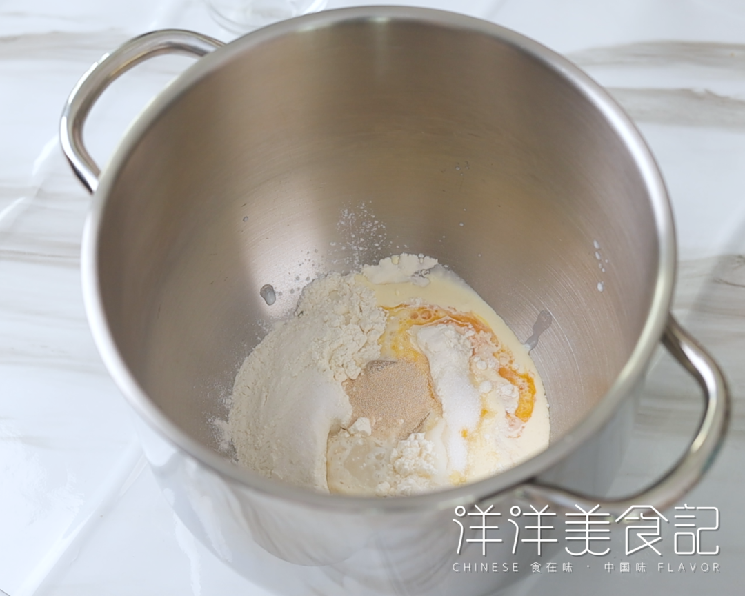 纯奶手撕吐司的做法 步骤1